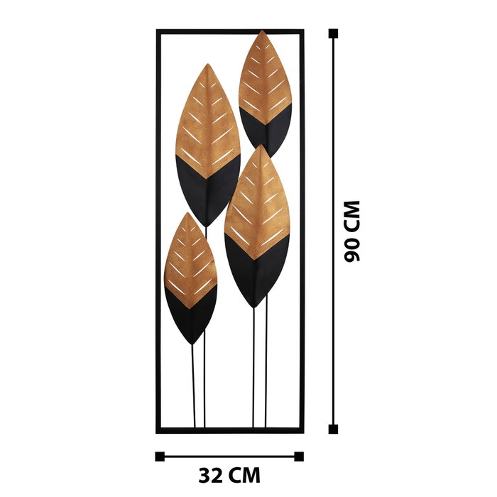 Wallity Accesorio Decorativo de Pared de Metal Multicolor